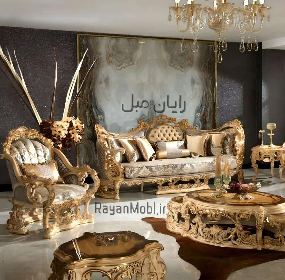 مبل سلطنتی جزیره چوبی